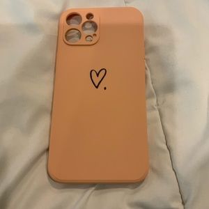 Pink phone case